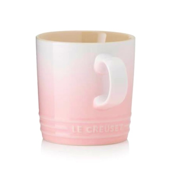 🔖 LE CREUSET  set of 3 Shell Pink Stoneware Mug 350 ml - Picture 2 of 6